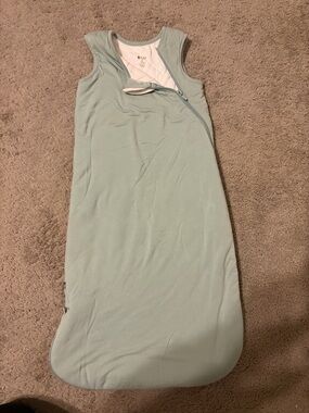 Kyte Baby Light Mint Baby Sleep Sack with Side Zipper